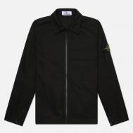 Мужская рубашка  Panama Cotton, цвет чёрный, размер S Stone Island