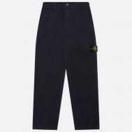 Мужские брюки  Organic Panama Cotton Old Effect, цвет синий, размер 31 Stone Island