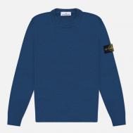 Мужской свитер  Lambswool, цвет синий, размер M Stone Island