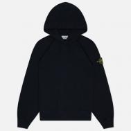Мужская толстовка  Brushed Organic Cotton Fleece Oversized Hoodie, цвет чёрный, размер M Stone Island