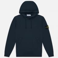 Мужская толстовка  Organic Cotton Fleece Regular Hoodie, цвет синий, размер M Stone Island