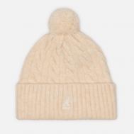 Шапка  Pompom, цвет белый KANGOL