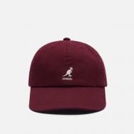 Кепка  Washed Baseball, цвет бордовый KANGOL