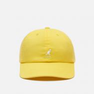 Кепка  Washed Baseball, цвет жёлтый KANGOL
