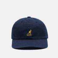 Кепка  Washed Baseball, цвет синий KANGOL