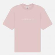 Женская футболка  Originals Essentials Linear Oversized, цвет розовый, размер M Adidas