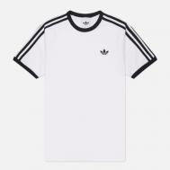 Мужская футболка  Originals 3-Stripes, цвет белый, размер XL Adidas