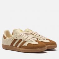 Женские кроссовки  Originals Samba OG, цвет бежевый, размер 39.5 EU Adidas