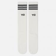 Носки  3-Stripes High, цвет белый, размер 37-39 EU Y-3