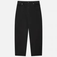 Мужские джинсы  Light Bull Denim-TC Loose 13.5 Oz, цвет чёрный, размер 30 Stone Island