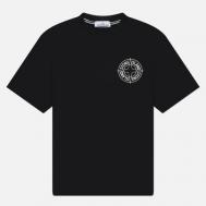 Мужская футболка  Organic Cotton Jersey Outline Compass, цвет чёрный, размер S Stone Island