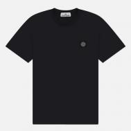 Мужская футболка  60/2 Cotton Jersey Compass Patch, цвет чёрный, размер XL Stone Island