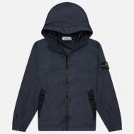 Мужская куртка ветровка  Crinkle Reps NY Hooded, цвет синий, размер XL Stone Island