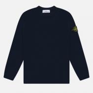 Мужской свитер  Micro Stitch Soft Organic Cotton, цвет синий, размер M Stone Island