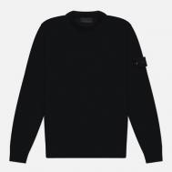 Мужской свитер  Ghost Piece Pure Light RWS Wool, цвет чёрный, размер XL Stone Island