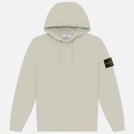 Мужская толстовка  Organic Cotton Fleece Regular Midweight Hoodie, цвет серый, размер S Stone Island