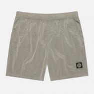 Мужские шорты  Nylon Metal In Econyl Regular Mid-Length, цвет серый, размер XXL Stone Island