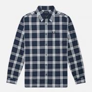 Мужская рубашка  Tartan Twill, цвет синий, размер XXL FRED PERRY