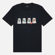 Мужская футболка  Cups, цвет синий, размер XL Paul Smith