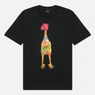 Мужская футболка  Rubber Chicken, цвет чёрный, размер M Paul Smith