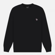 Мужская толстовка  Zebra Logo Regular Crew, цвет чёрный, размер XL Paul Smith