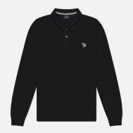 Мужской лонгслив  Zebra Polo, цвет чёрный, размер S Paul Smith