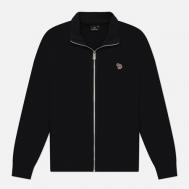 Мужская толстовка  Zebra Logo Regular Full Zip, цвет чёрный, размер S Paul Smith