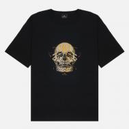 Мужская футболка  Skull, цвет чёрный, размер S Paul Smith