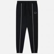 Мужские брюки  PS Happy Embroidered, цвет чёрный, размер XXL Paul Smith