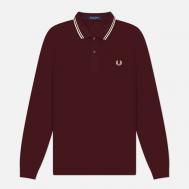Мужской лонгслив  M3636, цвет бордовый, размер S FRED PERRY