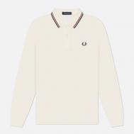 Мужской лонгслив  M3636, цвет белый, размер L FRED PERRY