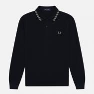 Мужской лонгслив  M3636, цвет синий, размер XL FRED PERRY