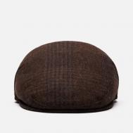 Кепка  Deveron Tweed Flat, цвет коричневый, размер S Barbour