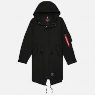 Мужская куртка парка  Fishtail Gen II, цвет чёрный, размер M Alpha Industries