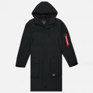 Мужской пуховик  Long Puffer, цвет чёрный, размер L Alpha Industries
