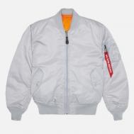 Мужская куртка бомбер  MA-1 Flight, цвет голубой, размер S Alpha Industries