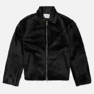 Мужская демисезонная куртка  Cropped Cow Hair Rider, цвет коричневый, размер S MKI MIYUKI ZOKU