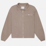 Мужская куртка ветровка  Linen Track, цвет коричневый, размер XXL MKI MIYUKI ZOKU