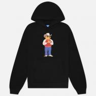 Мужская толстовка  Hee-Haw Bear Hoodie, цвет чёрный, размер L MARKET