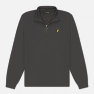 Мужская толстовка  Loopback 1/4 Zip, цвет серый, размер M Lyle & Scott