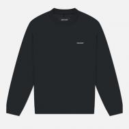 Мужская толстовка  Ergonomic Seam Crew Neck, цвет чёрный, размер M Lyle & Scott