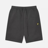 Мужские шорты  Regular Fit Sweat, цвет серый, размер M Lyle & Scott