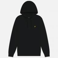 Мужская толстовка  Hoodie Regular Fit, цвет чёрный, размер S Lyle & Scott
