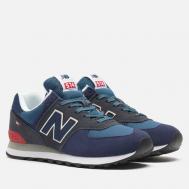 Кроссовки  ML574EAE, цвет синий, размер 43 EU New Balance