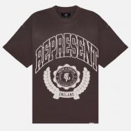 Мужская футболка  Legacy Crest, цвет коричневый, размер M Represent