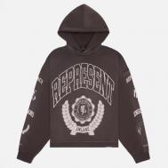 Мужская толстовка   Legacy Crest Hoodie, цвет коричневый, размер XXL Represent