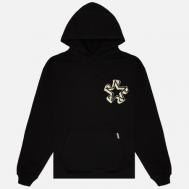 Мужская толстовка  Initial Star Hoodie, цвет чёрный, размер XXL Represent