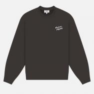 Мужская толстовка  Handwriting Comfort, цвет коричневый, размер XXL Maison Kitsune