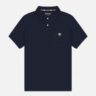 Мужское поло  Tothill Tailored, цвет синий, размер M Barbour