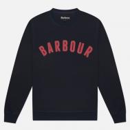 Мужская толстовка  Prep Logo Crew, цвет синий, размер S Barbour